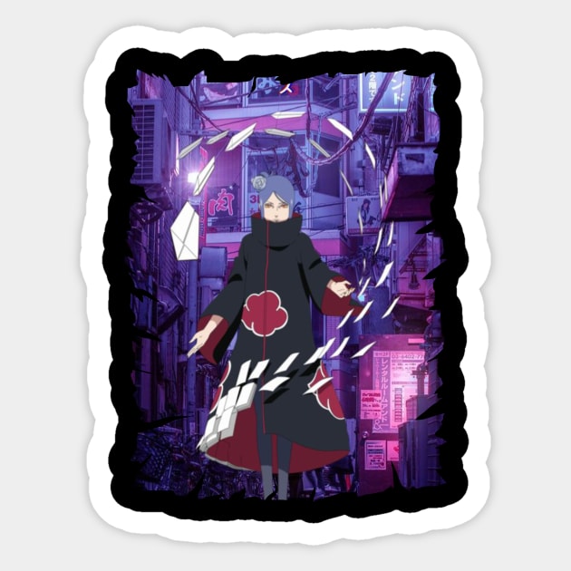 KONAN ANIME MERCHANDISE Sticker by julii.draws